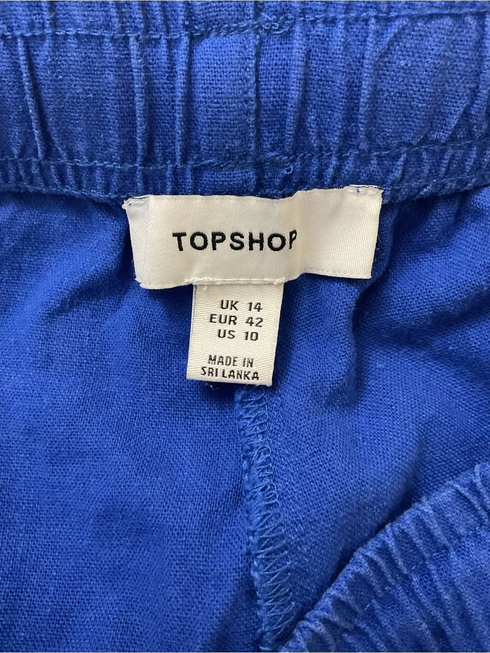 TOPSHOP Linen Pants